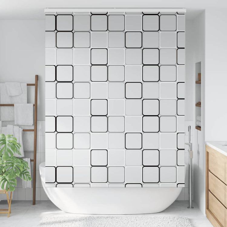 Store enrouleur de douche Vidaxx avec cassette 160x240 cm, largeur du tissu 156 cm
