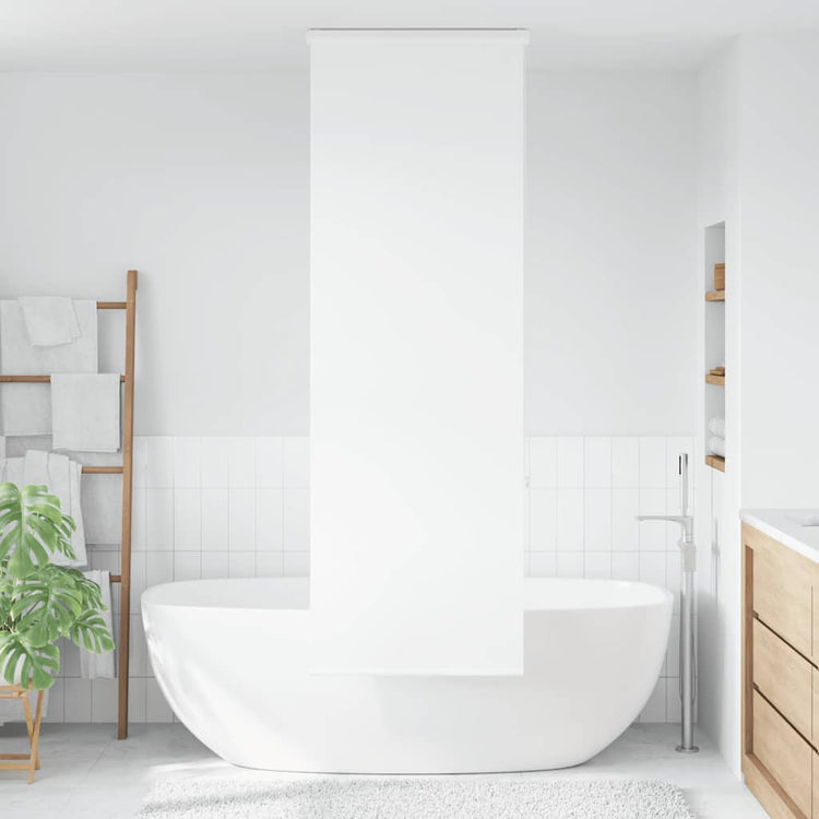 Store enrouleur de douche Vidaxx avec cassette 60x240 cm, largeur du tissu 56 cm