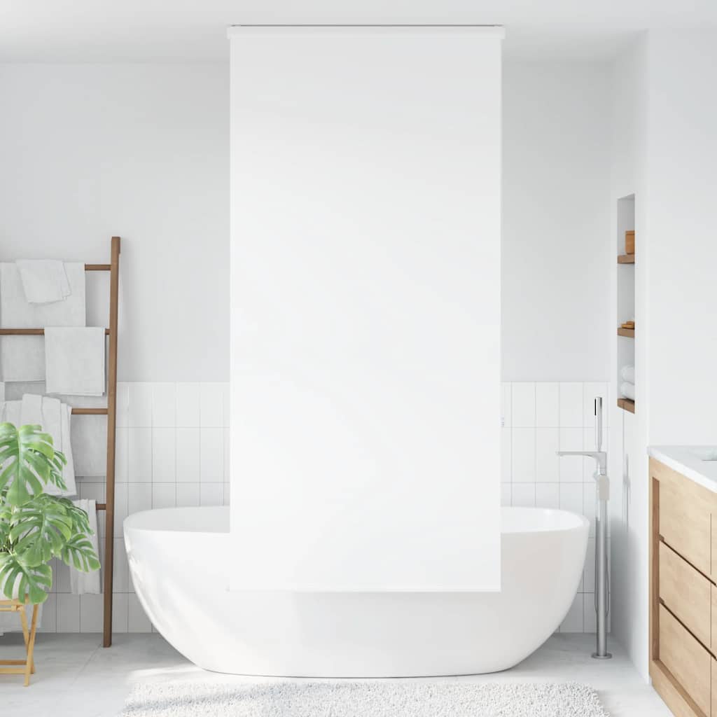 Store enrouleur de douche Vidaxx avec cassette 100x240 cm, largeur du tissu 96 cm