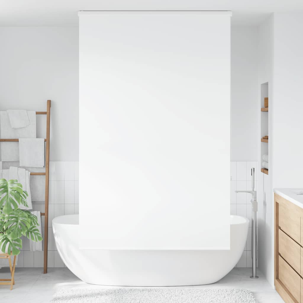 Store enrouleur de douche Vidaxx avec cassette 140x240 cm, largeur du tissu 136 cm