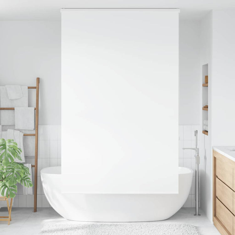 Store enrouleur de douche Vidaxx avec cassette 140x240 cm, largeur du tissu 136 cm
