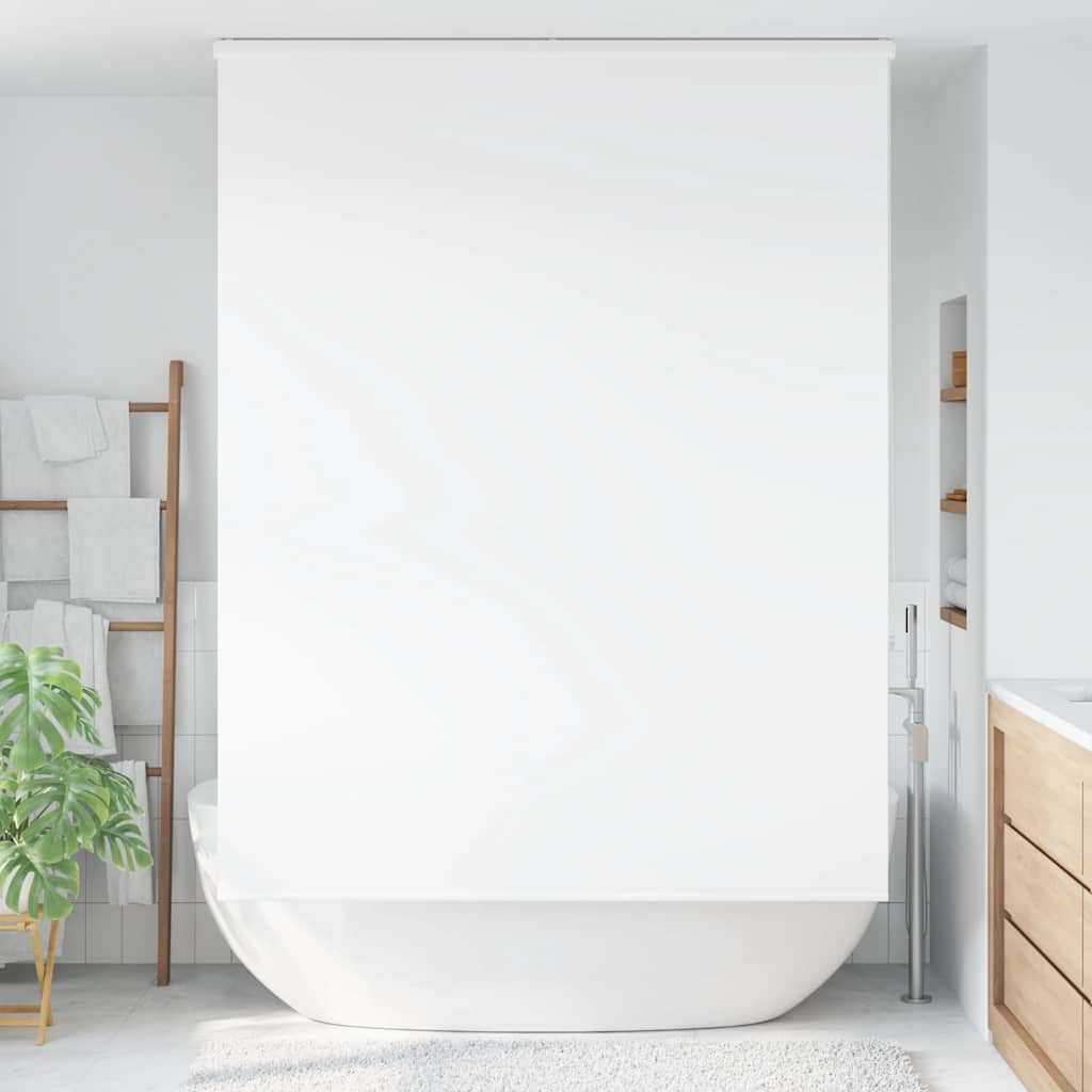 Store enrouleur de douche Vidaxx avec cassette 150x240 cm, largeur du tissu 146 cm