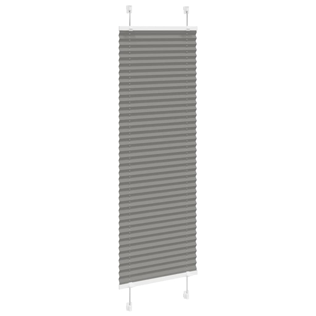 Vidaxl Pliage à rouleau aveugle 40x100 cm Largeur de poussière 39,4 cm anthracite