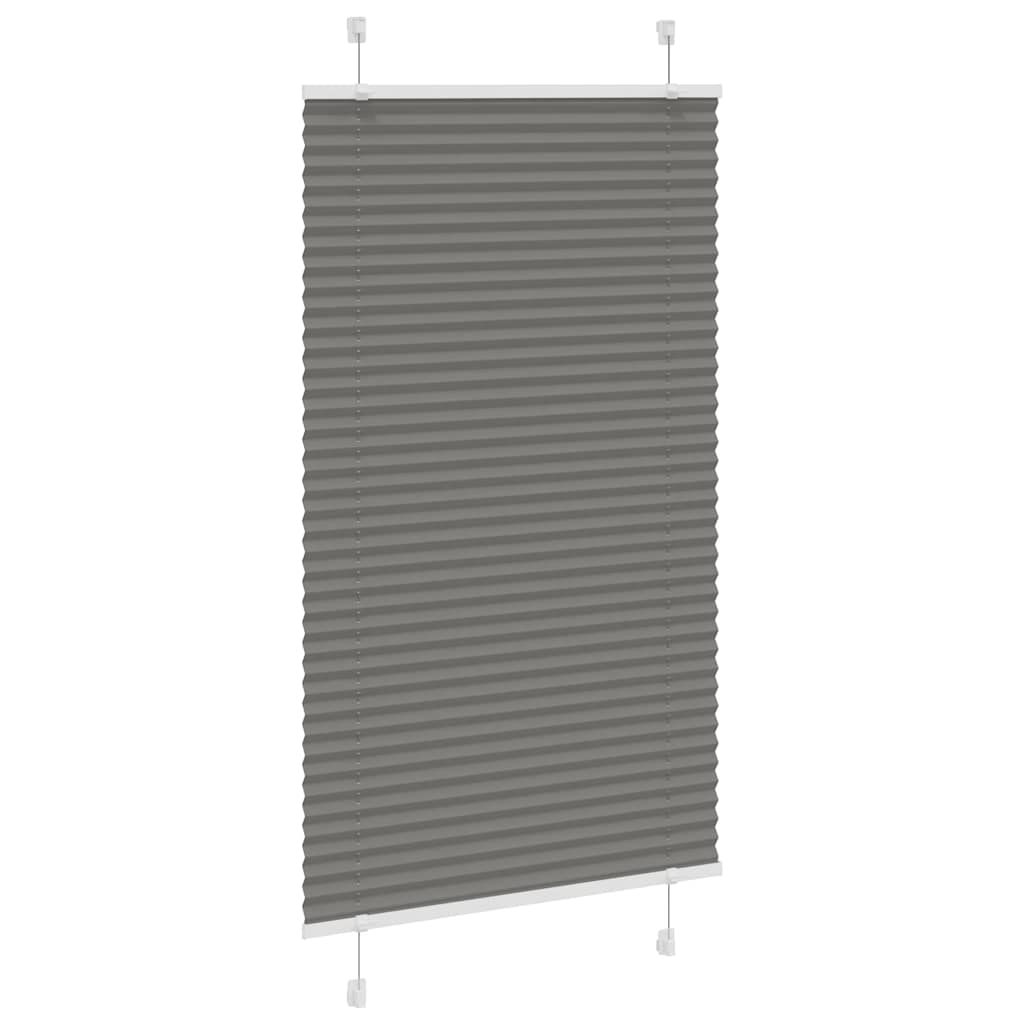 Vidaxl Pliage à rouleau aveugle 70x100 cm Largeur de poussière 69,4 cm anthracite