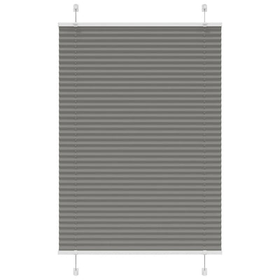 Vidaxl Pliage à rouleau aveugle 85x100 cm Largeur de poussière 84,4 cm anthracite