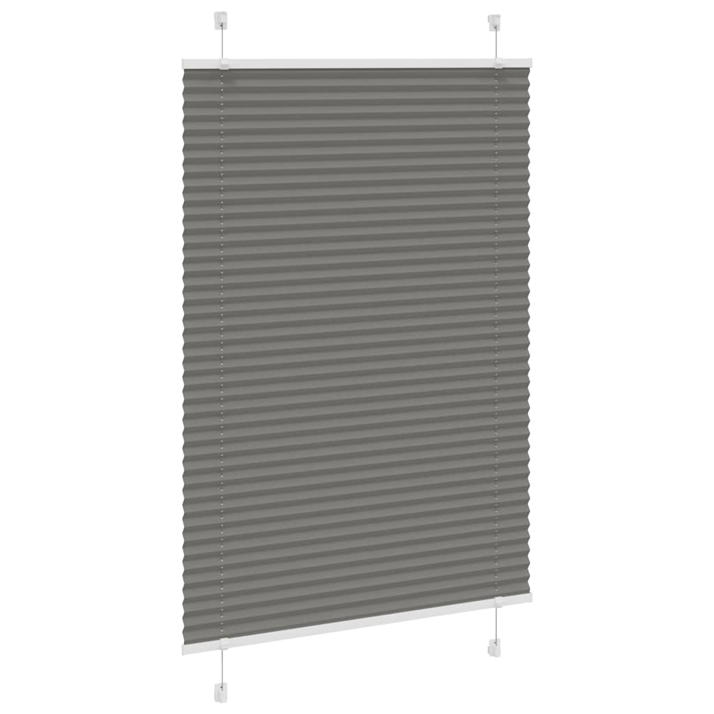 Vidaxl Pliage à rouleau aveugle 90x100 cm Largeur de poussière 89,4 cm anthracite