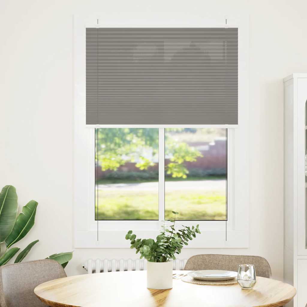 Vidaxl Pliage à rouleau aveugle 90x100 cm Largeur de poussière 89,4 cm anthracite