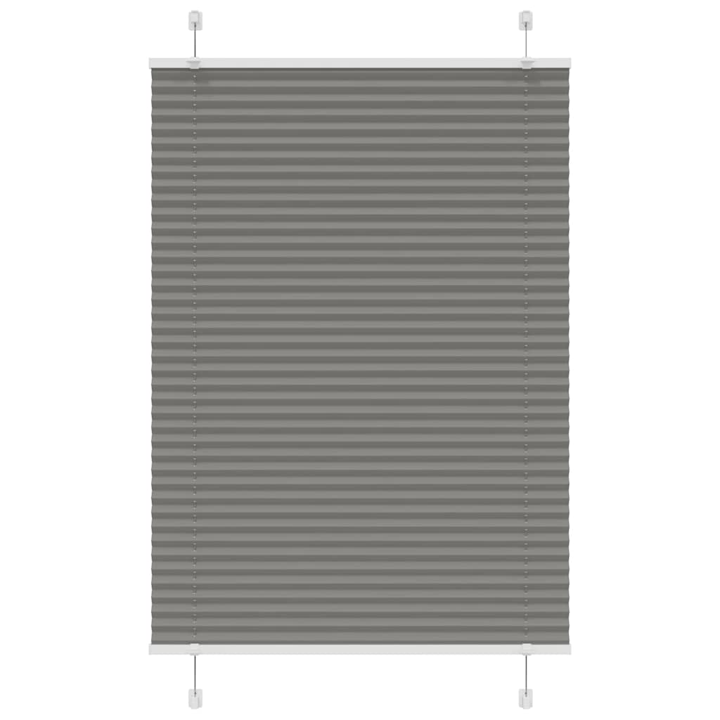 Vidaxl Pliage à rouleau à l'aveugle 100x100 cm Largeur de poussière 99,4 cm anthracite