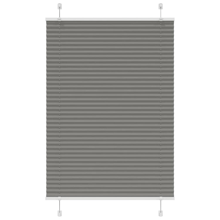 Vidaxl Pliage à rouleau à l'aveugle 100x100 cm Largeur de poussière 99,4 cm anthracite