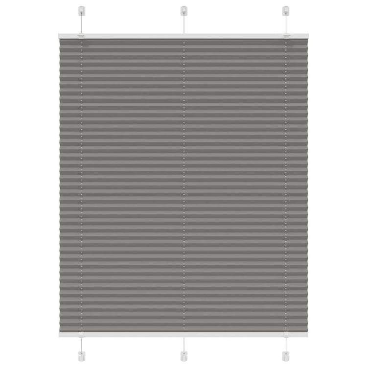Vidaxl Pliage à rouleau à l'aveugle 110x100 cm Largeur de poussière 109,4 cm anthracite