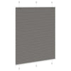 Vidaxl Pliage à rouleau à l'aveugle 110x100 cm Largeur de poussière 109,4 cm anthracite