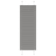 Vidaxl Pliage à rouleau aveugle 50x150 cm Largeur de poussière 49,4 cm anthracite