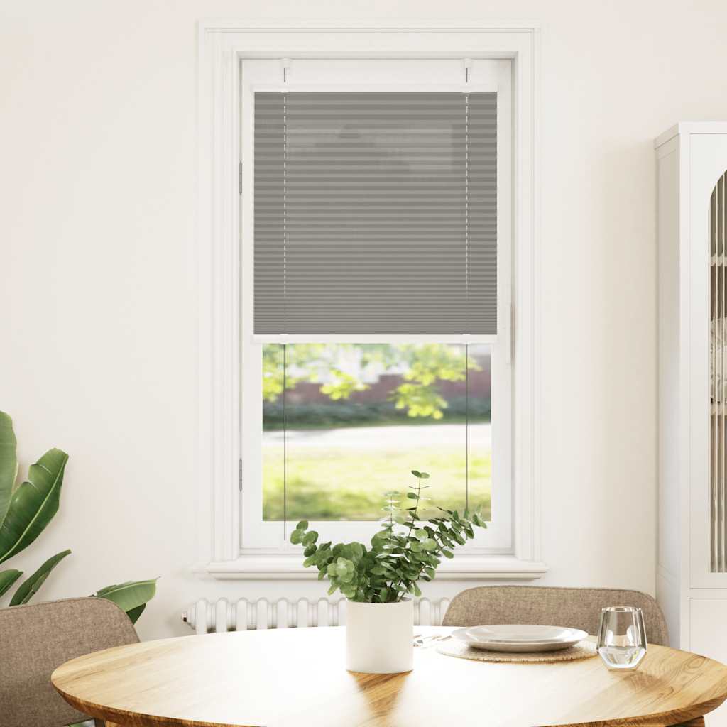 Vidaxl Pliage à rouleau aveugle 60x150 cm Largeur de poussière 59,4 cm anthracite
