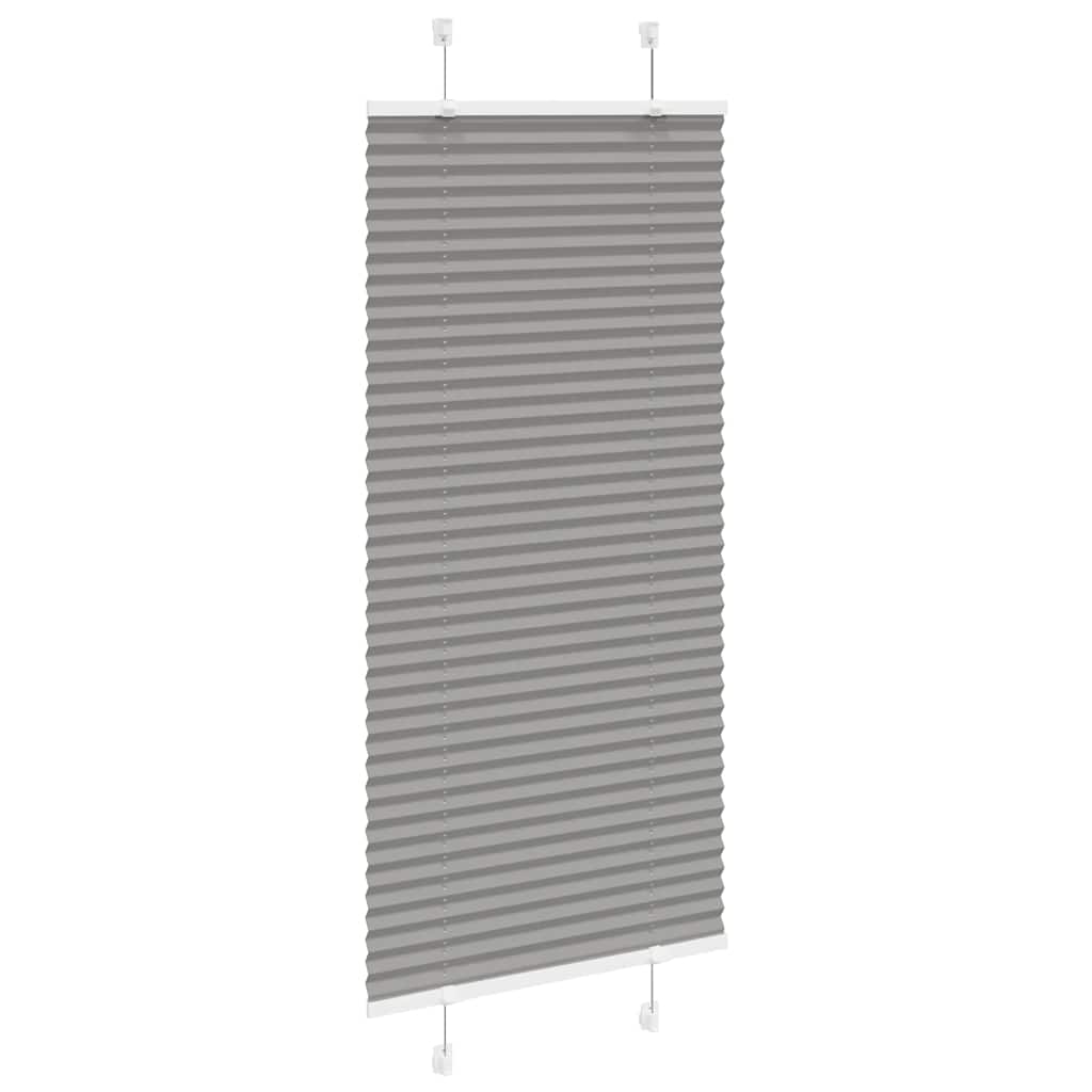 Vidaxl Pliage à rouleau aveugle 60x150 cm Largeur de poussière 59,4 cm anthracite