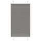 Vidaxl Pliage à rouleau aveugle 70x150 cm Largeur de poussière 69,4 cm anthracite