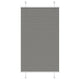 Vidaxl Blind à rouleau plissé 75x150 cm Largeur de poussière 74,4 cm anthracite