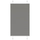 Vidaxl Pliaged Rouleau aveugle 80x150 cm Largeur de poussière 79,4 cm anthracite