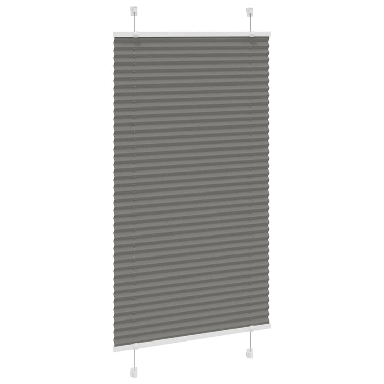 Vidaxl Pliaged Rouleau aveugle 80x150 cm Largeur de poussière 79,4 cm anthracite