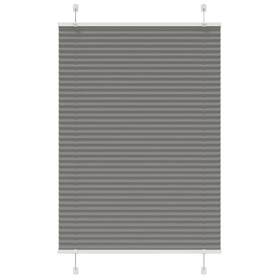 Vidaxx store enrouleur plissé 90x150 cm largeur de tissu 89,4 cm anthracite