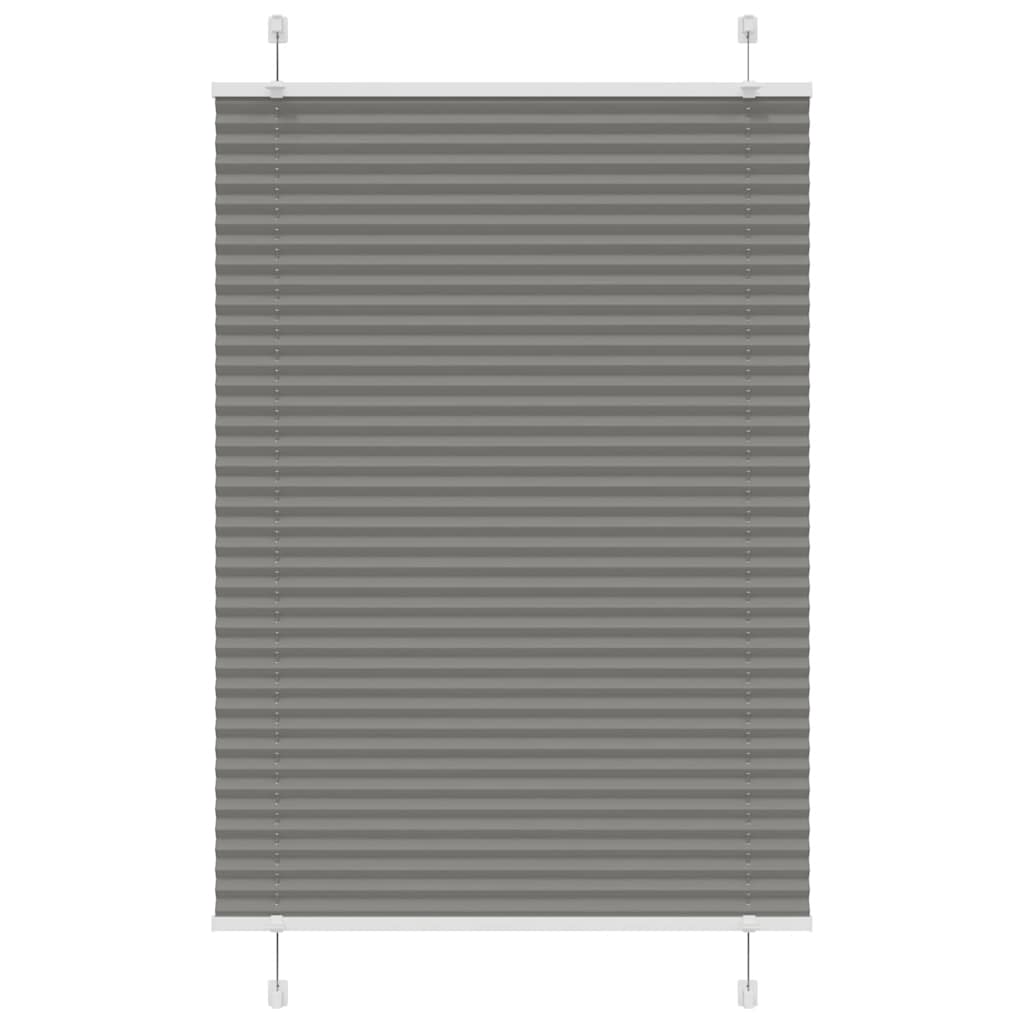 Vidaxx store enrouleur plissé 95x150 cm largeur de tissu 94,4 cm anthracite