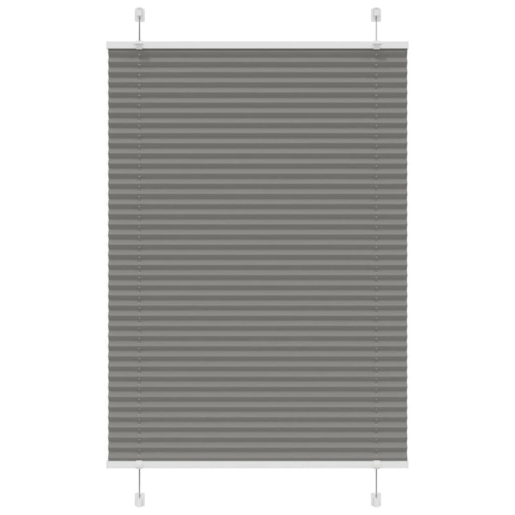 Vidaxx store enrouleur plissé 95x150 cm largeur de tissu 94,4 cm anthracite
