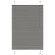 Vidaxx store enrouleur plissé 100x150 cm largeur de tissu 99,4 cm anthracite
