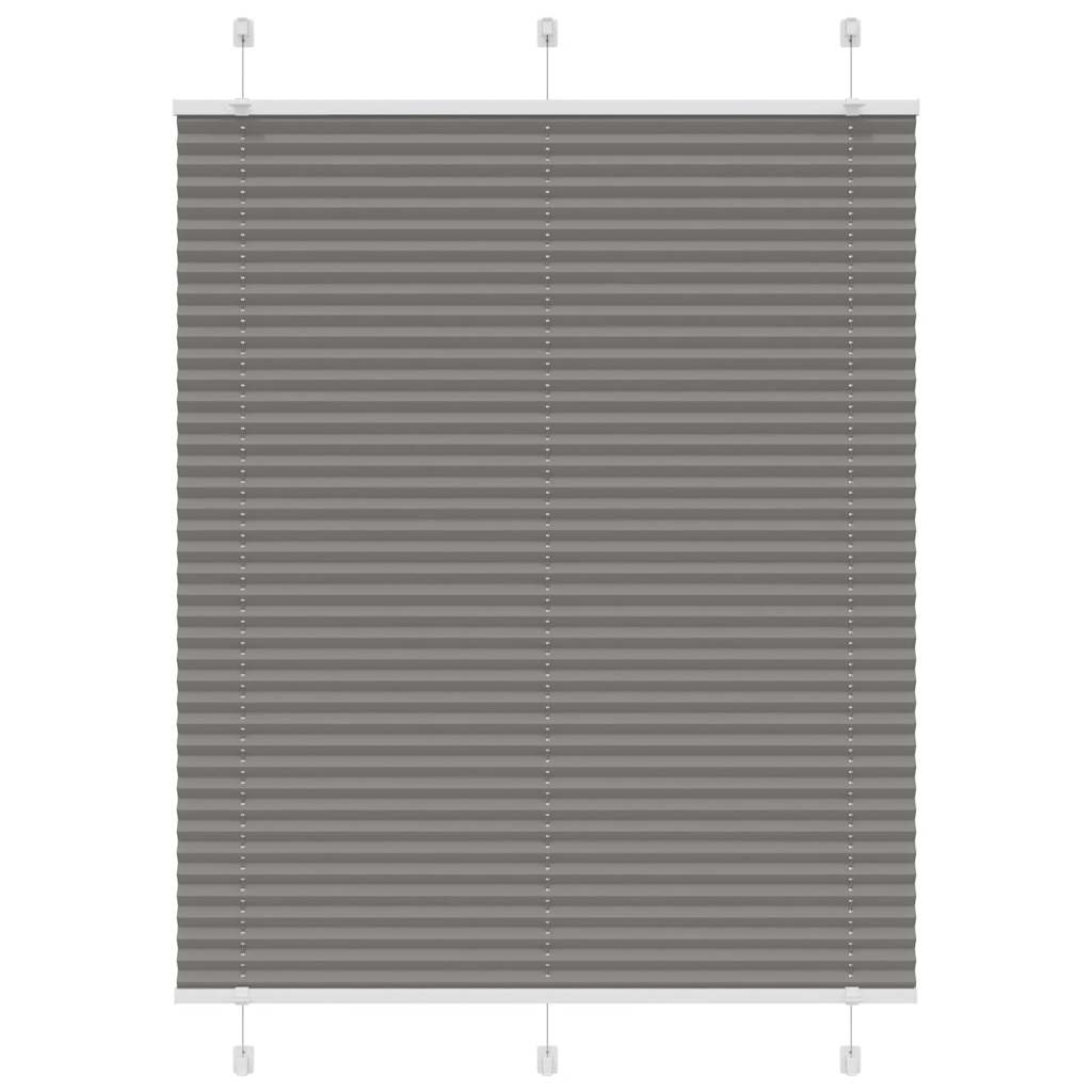 Vidaxx store enrouleur plissé 105x150 cm largeur de tissu 104,4 cm anthracite