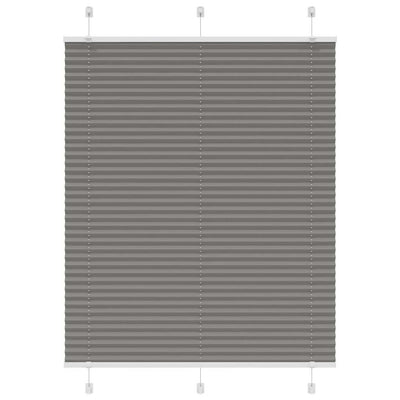 Vidaxx store enrouleur plissé 105x150 cm largeur de tissu 104,4 cm anthracite