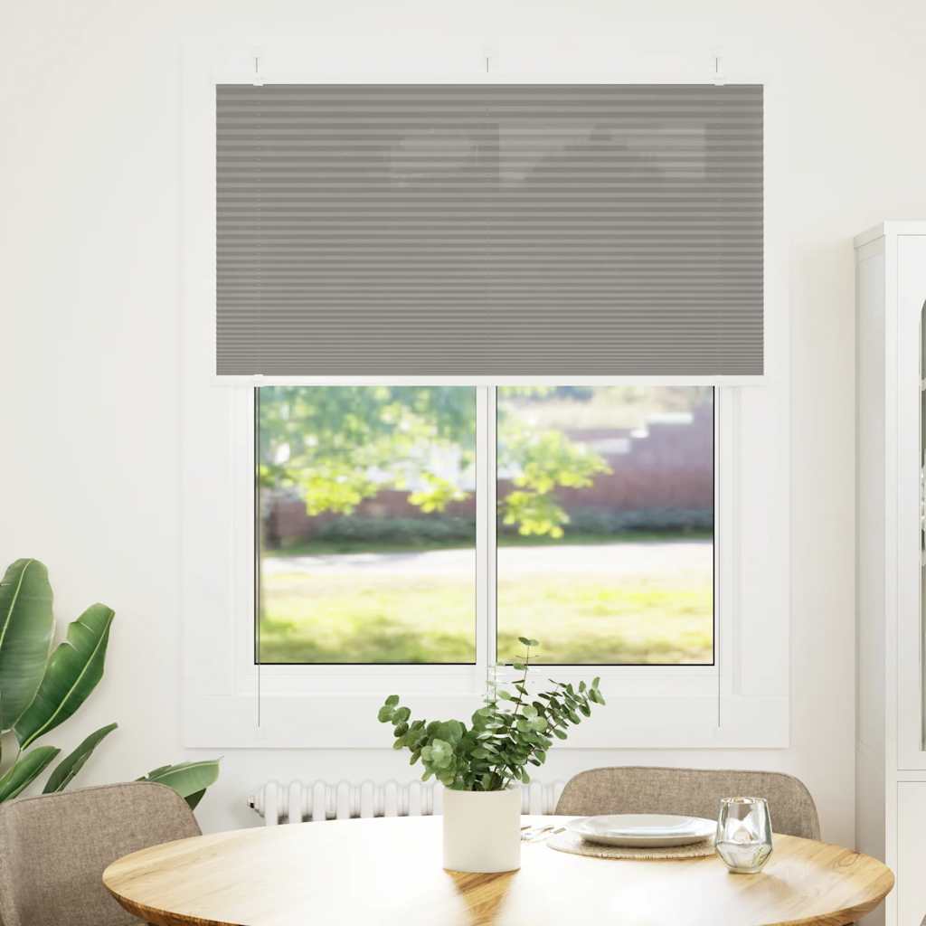 Vidaxx store enrouleur plissé 105x150 cm largeur de tissu 104,4 cm anthracite