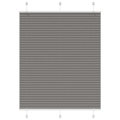 Vidaxx store enrouleur plissé 110x150 cm largeur de tissu 109,4 cm anthracite