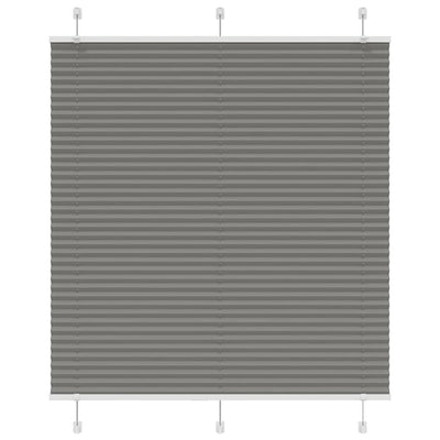 Vidaxx store enrouleur plissé 115x150 cm largeur du tissu 114,4 cm anthracite