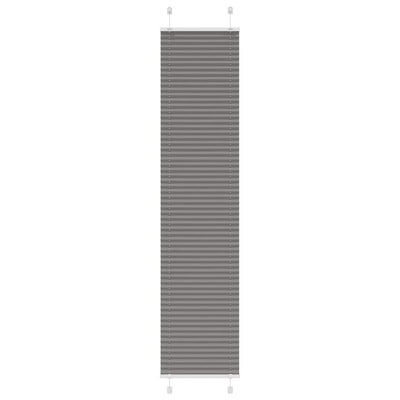 Vidaxx store enrouleur plissé 45x200 cm largeur de tissu 44,4 cm anthracite