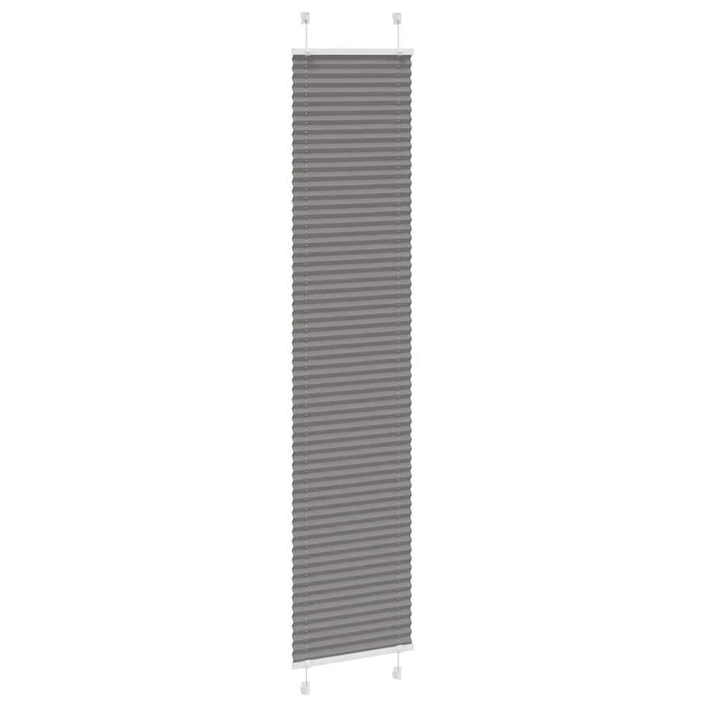 Vidaxx store enrouleur plissé 45x200 cm largeur de tissu 44,4 cm anthracite