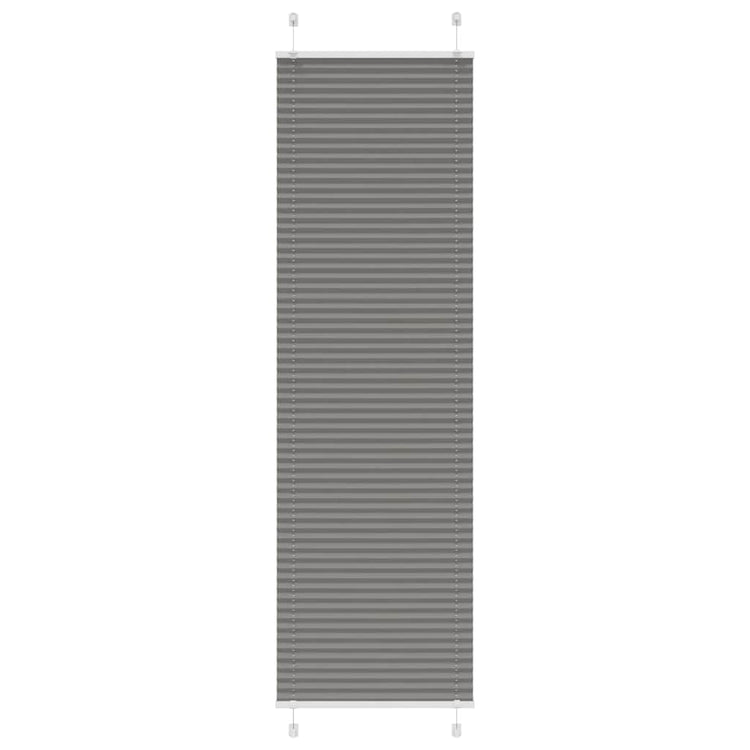 Vidaxx store enrouleur plissé 55x200 cm largeur de tissu 54,4 cm anthracite