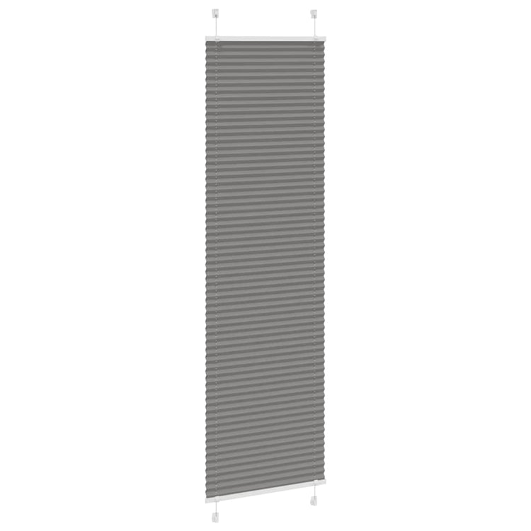Vidaxx store enrouleur plissé 55x200 cm largeur de tissu 54,4 cm anthracite