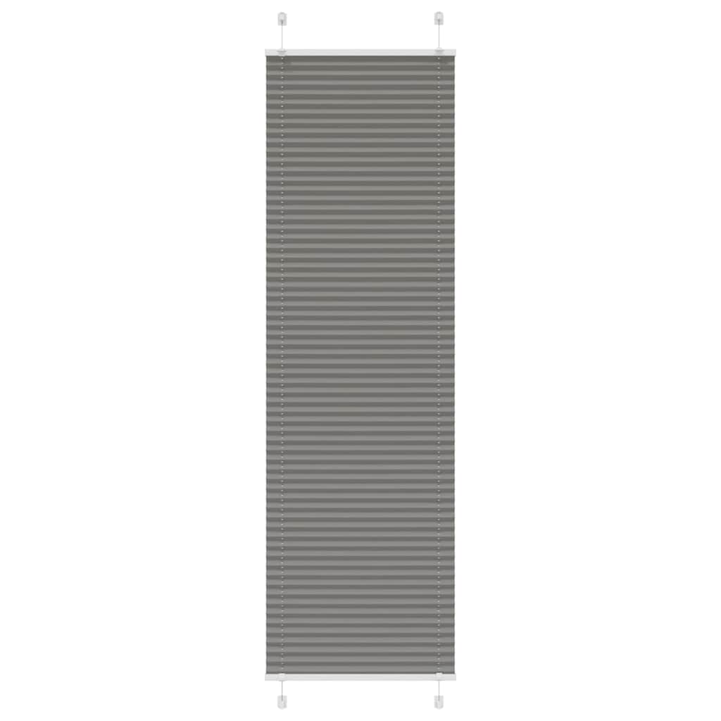 Vidaxx store enrouleur plissé 60x200 cm largeur de tissu 59,4 cm anthracite