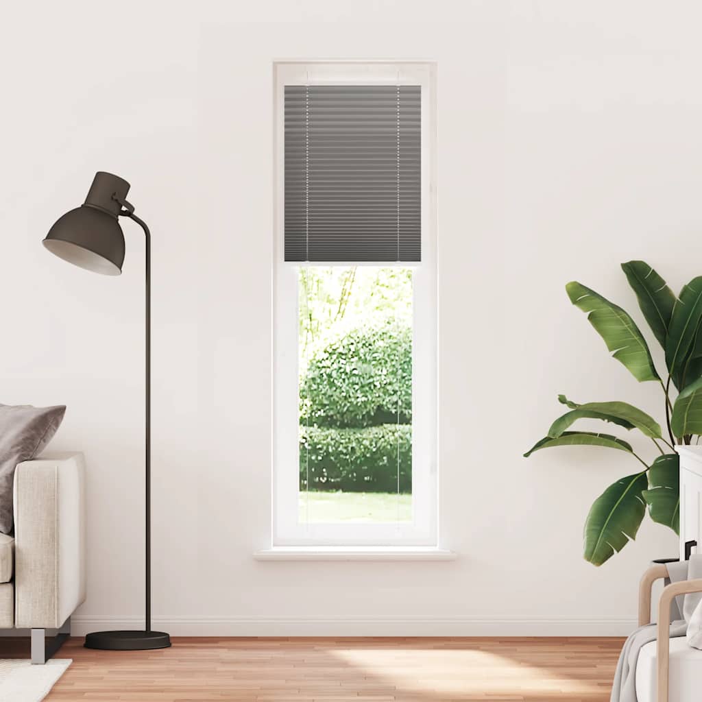 Vidaxx store enrouleur plissé 60x200 cm largeur de tissu 59,4 cm anthracite