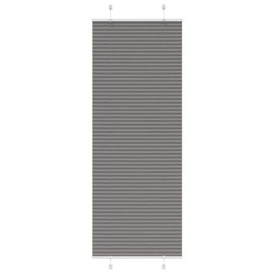 Vidaxx store enrouleur plissé 75x200 cm largeur de tissu 74,4 cm anthracite