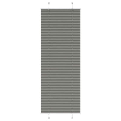 Vidaxx store enrouleur plissé 80x200 cm largeur de tissu 79,4 cm anthracite