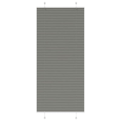 Vidaxx store enrouleur plissé 100x200 cm largeur de tissu 99,4 cm anthracite