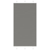 Vidaxx store enrouleur plissé 105x200 cm largeur de tissu 104,4 cm anthracite - afbeelding 2