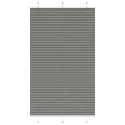 Vidaxx store enrouleur plissé 120x200 cm largeur de tissu 119,4 cm anthracite