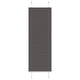 Vidaxx store enrouleur plissé 45x100 cm largeur de tissu 44,4 cm polyester noir