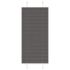 Vidaxx store enrouleur plissé 55x100 cm largeur de tissu 54,4 cm polyester noir
