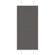 Vidaxx store enrouleur plissé 55x100 cm largeur de tissu 54,4 cm polyester noir