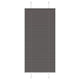 Vidaxx store enrouleur plissé 65x100 cm largeur de tissu 64,4 cm polyester noir