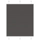 Vidaxx store enrouleur plissé 110x100cm largeur du tissu 109,4cm polyester noir