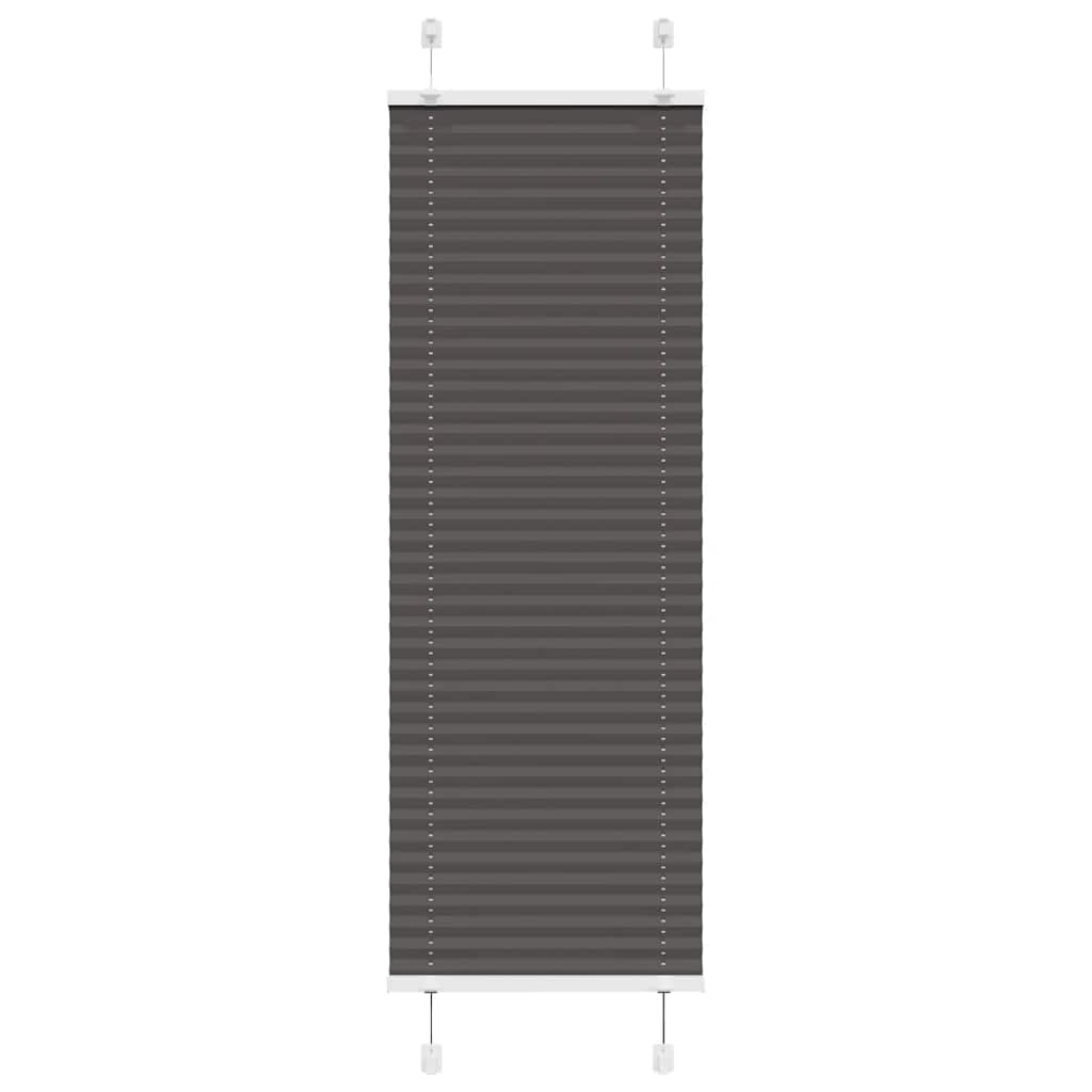 Vidaxx store enrouleur plissé 40x150 cm largeur de tissu 39,4 cm polyester noir