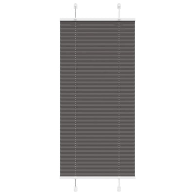 Vidaxx store enrouleur plissé 55x150 cm largeur de tissu 54,4 cm polyester noir