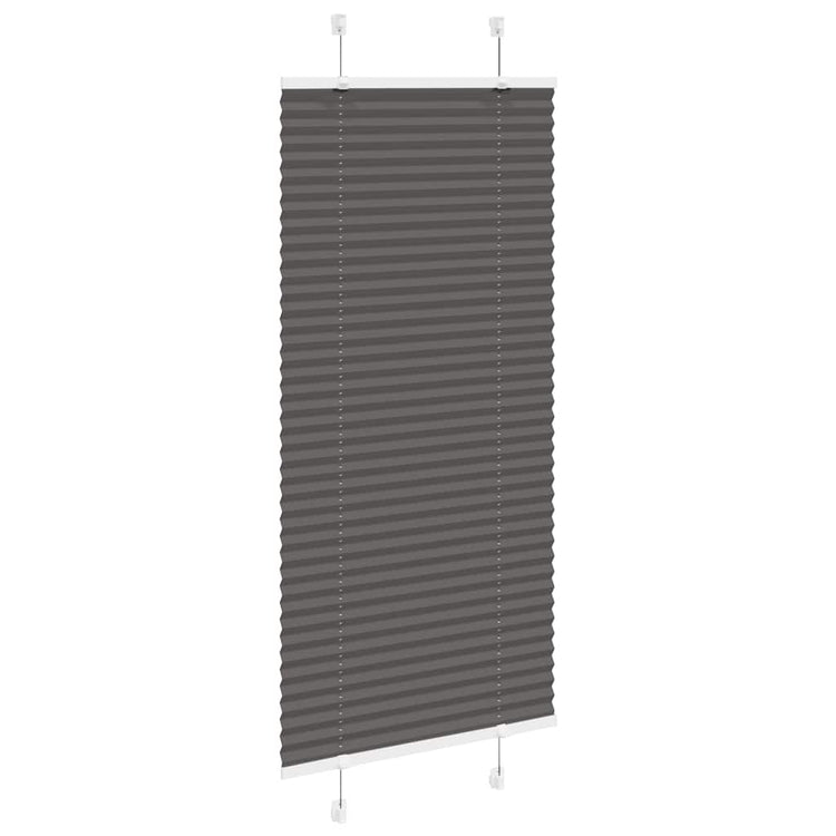 Vidaxx store enrouleur plissé 60x150 cm largeur de tissu 59,4 cm polyester noir